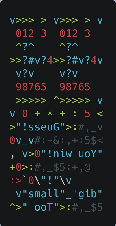 befunge-demo-code